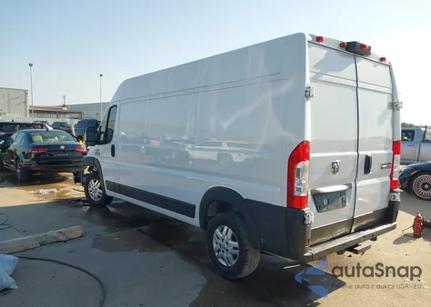 2021 Ram Promaster 2500 2500 High from USA, damaged, VIN 3C6LRVDG1ME523913